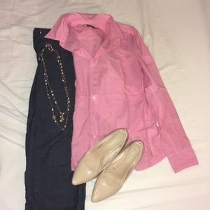 Denim crop slacks size 5/6 short